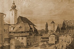 Oberndorf 1898 © Stille Nacht Museum Oberndorf